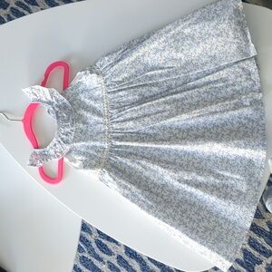 Adorable blue and white floral dress